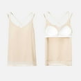 thumbnail image 4 of Womens Sleeveless Spaghetti Strap Top Vest Pajamas Sleepshirts for Ladies Vneck Chiffon Lightweight Thin Camisole Tank Sleepshirts 2025 Clothing, 4 of 5