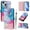Marble, variant on TECH CIRCLE for Apple iPhone 11 Case 6.1-Inch (2019 Release), Cute Cartoon Flip Wallet Phone Case with Lanyard, Built-in Card Slots & Stand Function, Portable Lightweight Slim Folio Cover, Panda