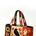 thumbnail image 6 of Women's Reusable Shopping Bag,Halloween Pumpkin Handbag for Outdoors, Vacations, Travel Tote Bags, 6 of 7