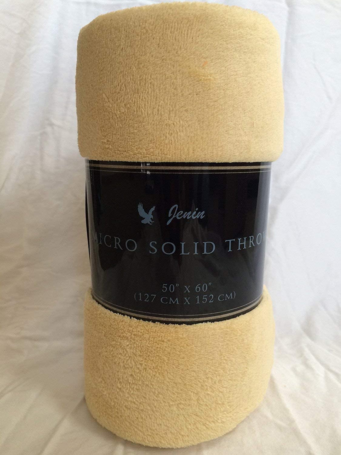 MultiPurpose Super Soft Small Plush Solid Lightweight Throw Blanket 50