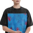 thumbnail image 2 of Spider-Man Vintage Washed Drop Shoulder Short Sleeve T-Shirt - Iron On, 2 of 7