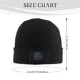 thumbnail image 3 of ZICANCN Libra Star Sign Horoscope Knit Beanie Hat, Winter Cap Soft Warm Classic Hats for Men Women, Black, 3 of 8