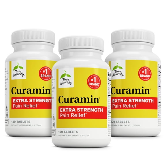 Terry Naturally Curamin Extra Strength - 120 Tablets (Pack of 3)