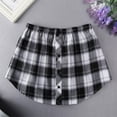 thumbnail image 2 of Women Mini Shirt Extender Skirt Adjustable Layering Fake Top Lower Sweep, 2 of 19