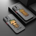 thumbnail image 2 of Funda mate para VIVO X90 X80 X70 5G X60 X50 X30 IQOO NEO 3 5 PRO PLUS X27 X23 X20 Funda Coque Capa Shell Marvel Comics Groot, 2 of 5