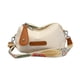 thumbnail image 2 of Bolso bandolera para mujer, moderno, de gran capacidad, portátil, para exteriores. Beige Blanco, 2 of 9