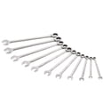 thumbnail image 1 of STEELMAN PRO 78981 11-Piece Standard 144-Position Ratcheting Wrench Set, 1 of 4