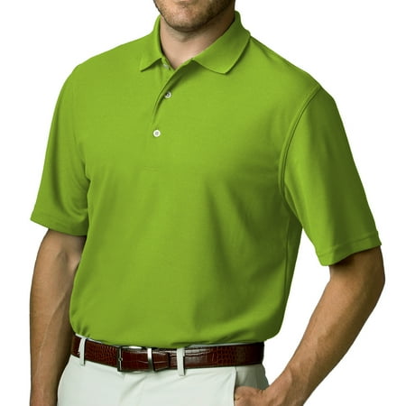 - Greg Norman Mens Playdry Short Sleeve Pique Collar Tennis Golf Sport Polo Shirt