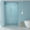 Brushed Silver#6, variant on Shower Door Shower Door 60" W x 72"H Single Sliding Bypass Shower Enclosure, 1/4 in. (6mm), Brushed Silver,Glass Shower Door