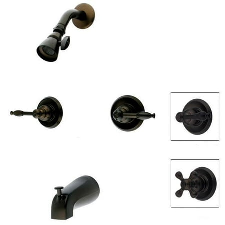 Kingston Br Double Handle Oil Rubbed Bronze Bath Tub And Shower Kingston Br Double Handle Oil Rubbed Bronze Bath Tub And Shower Head Set