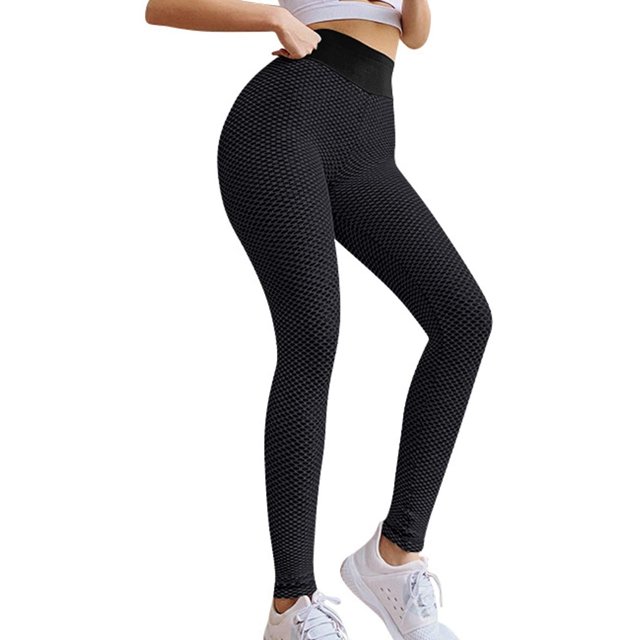 Pantalones de yoga para mujer Leggings de yoga elásticos Fitness Correr Gimnasio Deportes Pantalones activos de cuerpo entero Odeerbi ODB-5