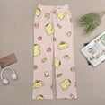 thumbnail image 5 of Pompompurin Women's Wide Leg Yoga Pant Comfy Loose Sweatpants High Waist Lounge Casual Athletic Pant Workout Joggers Pant, 5 of 7