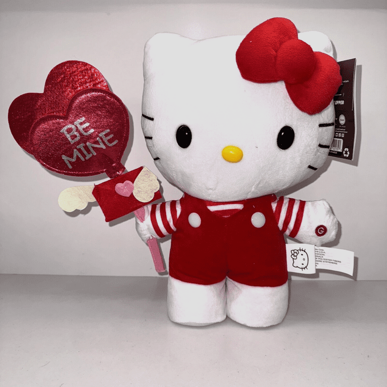 Sanrio Hello Kitty Valentines Day “Be Mine” Red Animated Side
