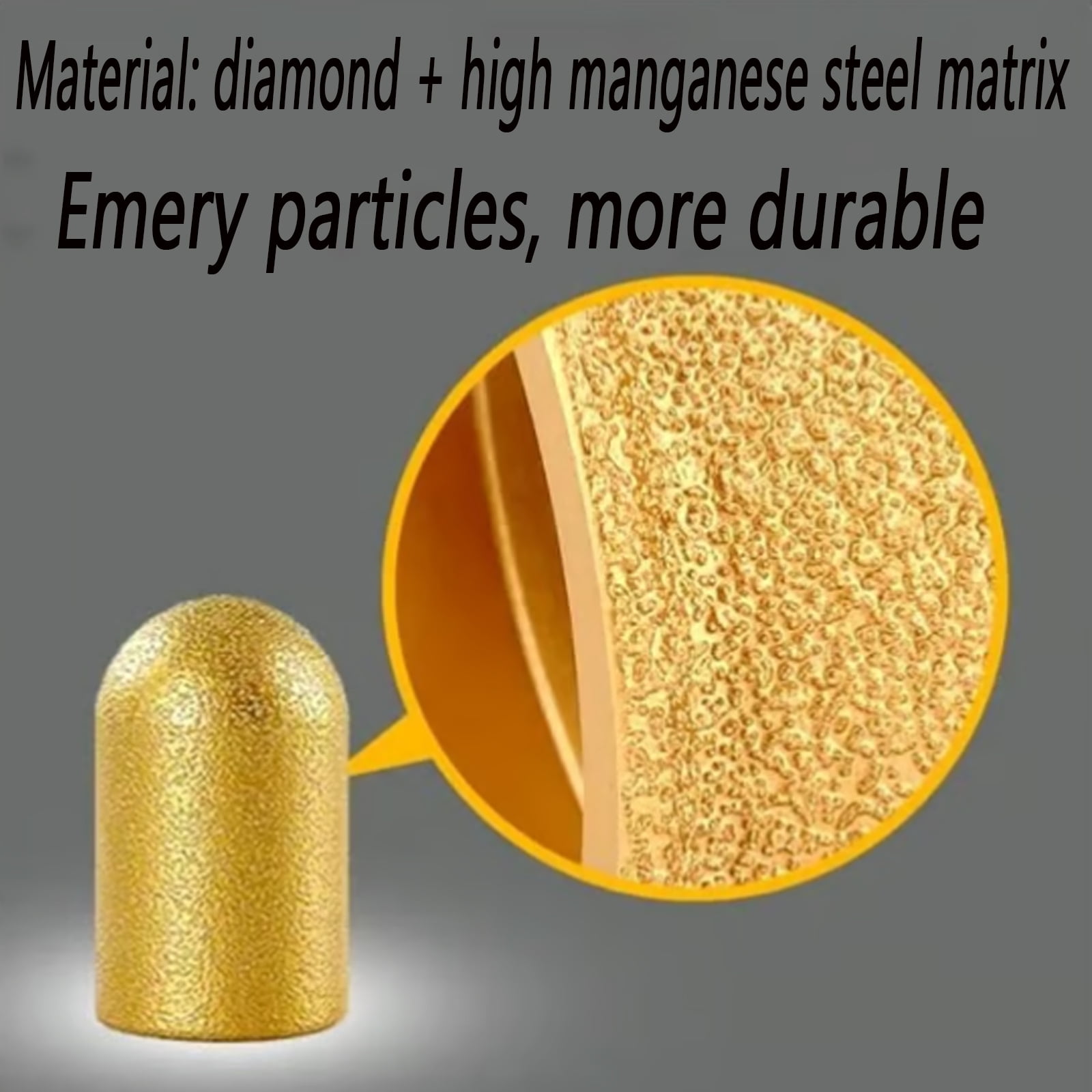Diamond Finger Grinding Wheel, Diamond Drill Bits Hole Saw Milling Cutter Trimming Grinding Head , Concrete Drill Bit Granite Tools For Dressing Stone Countertop Set of All