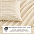 thumbnail image 5 of Great Bay Home Striped Ultra-Soft Microfiber Sheet Set (Queen, Stripe - Sand), 5 of 9