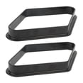 thumbnail image 1 of 2Pcs Billiard Ball Rack 9 Balls Plastic Diamond Shape Billiard Ball Frame for Billiard Pool Table, 1 of 14