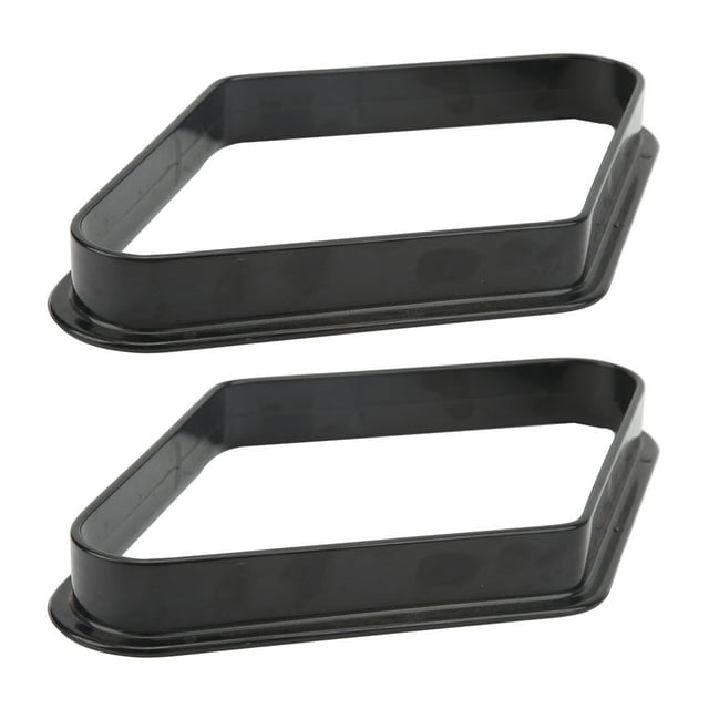 2Pcs Billiard Ball Rack 9 Balls Plastic Diamond Shape Billiard Ball Frame for Billiard Pool Table