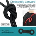 thumbnail image 6 of Xinyolin Phone Lanyard Adjustable Crossbody Phone Straps 10MM Mobile Phone Patch Tether Tab Nylon Outdoor Neck Phone Strap Cellphone Accessories, 6 of 7