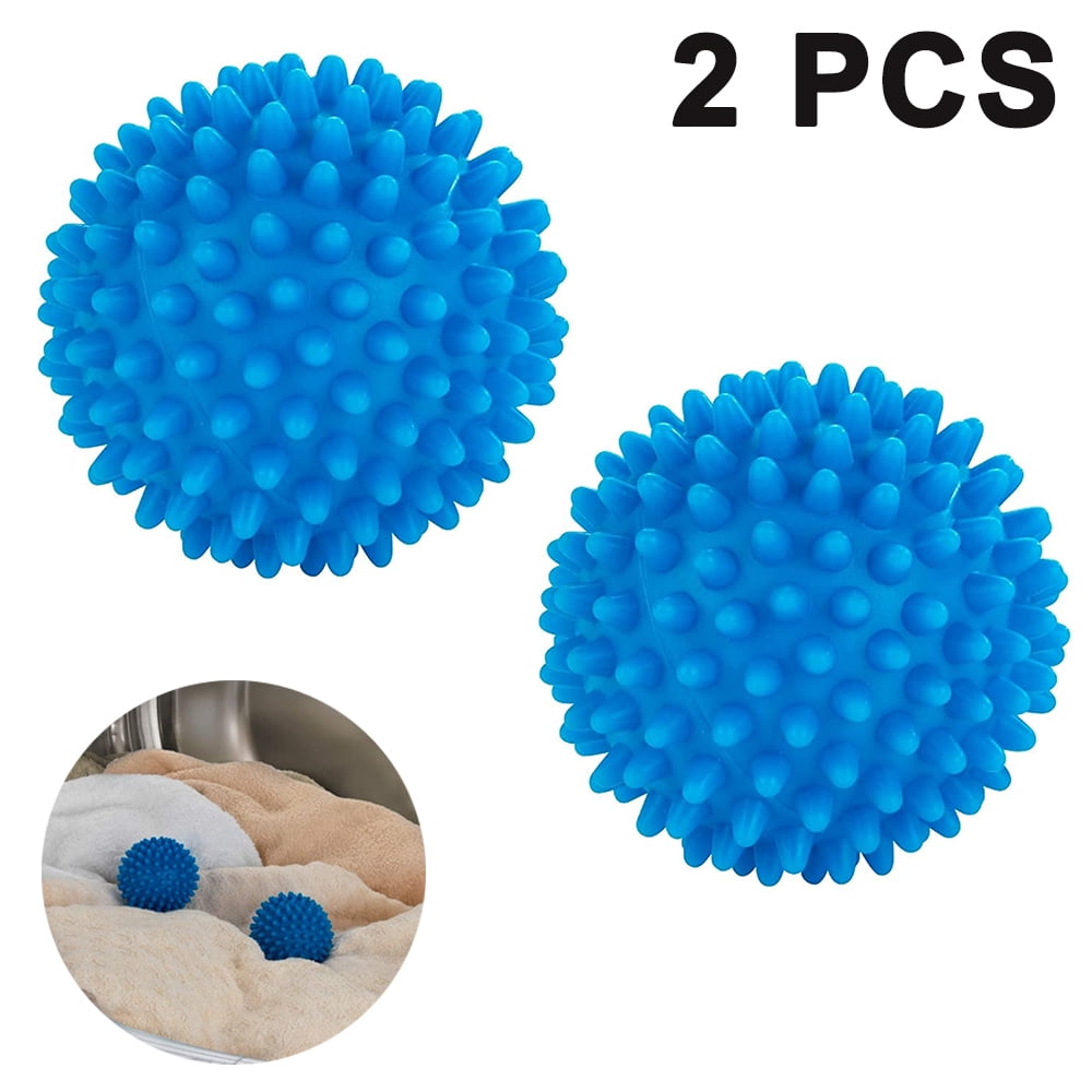 2pcs Laundry Balls Washing Machine Laundry Dryer Ball Soft Plastic Cleaning Tool 