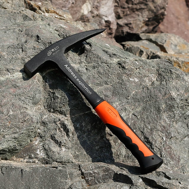 Heavy-Duty Geological Exploration Hammer with Dual-Head Design –& for Professional Mining, Geology Analysis & Emergency Escape – Durable, User-Friendly Tool for Precise Excavation and Field Work