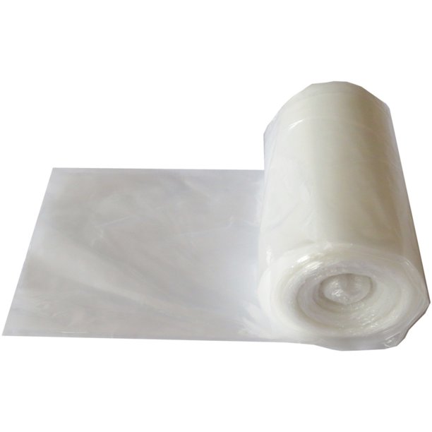 PlasticMill Disposable Tablecloths On a Roll, 66 Wide*108,Clear