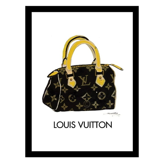 High Fashion Designer Handbag Framed Print