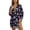 Purple Butterflies, variant on Xixirimido Roosters Butterfly Floral Pink Print Women's Casual Beach Cover Up Shirt Dress Long Sleeve Button Down Swimwear Cover Up with Side Slits and Curved Hem, Size XL