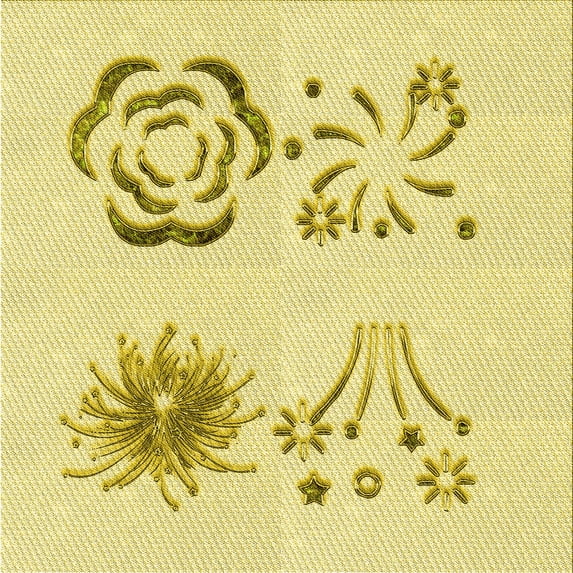 Ahgly Company Machine Washable Indoor Square Transitional Sun Yellow Area Rugs, 5' Square