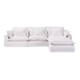 thumbnail image 2 of Moe's Home Collection Olivia Modular Sectional Fabric White, 2 of 6