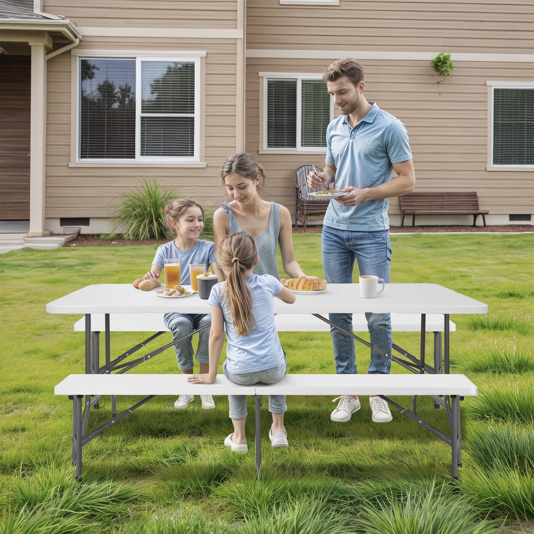 Coleman Camping Table, Silver - Walmart.com