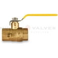 thumbnail image 2 of 3/4 in. FIP x 3/4 in. FIP Premium Brass Full Port Ball Valve with Drain (10 Pack), 2 of 3