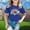 Blue, variant on T Shirts For Kids Trendy Stylish Girls Tops Everyday Wear Loose Fit Tee S Ages 3 16 Spring Summer Easy To Clean Great For Tshits