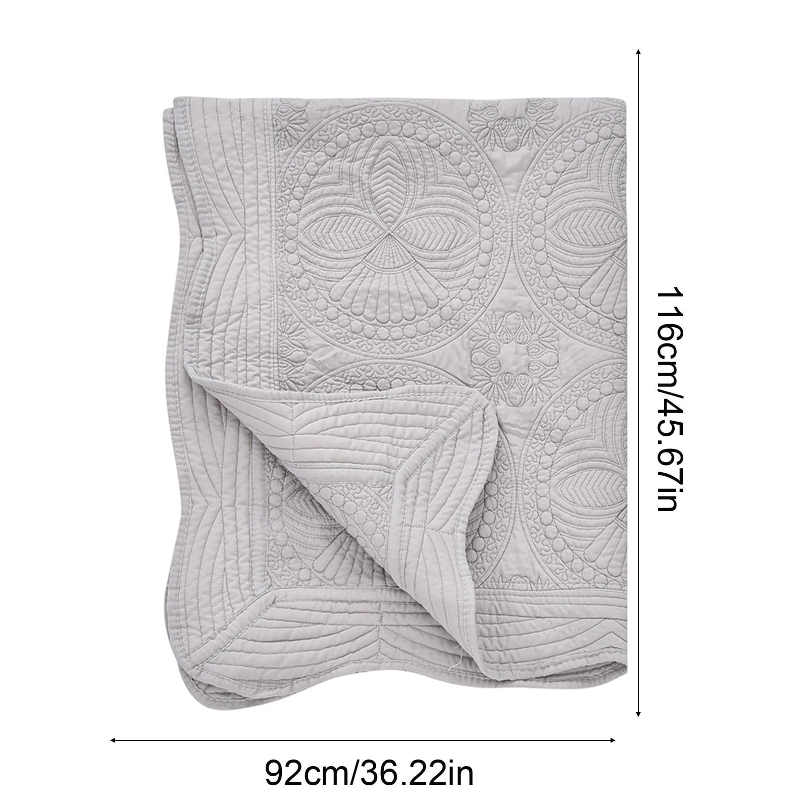 Cotton Quilted Blanket, Baby Swaddle Wrap, Air Conditioning Cover, Multi purpose Throw, Soft Nap Blanket, Home Travel毯子