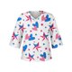 thumbnail image 4 of Fiudx Liquidación de Ofertas Flash Blusa de Manga 3/4 con Estampado de Moda para Mujer, Camiseta con Cuello En V, Tops Informales para El Día de La Independencia, 4 of 4