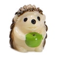 thumbnail image 1 of Injueey Conejo modelo ornamento erizo estatuilla musgo Micro paisajismo maceta accesorio seta estatuas erizo/manzana verde Type3 NO3, 1 of 6