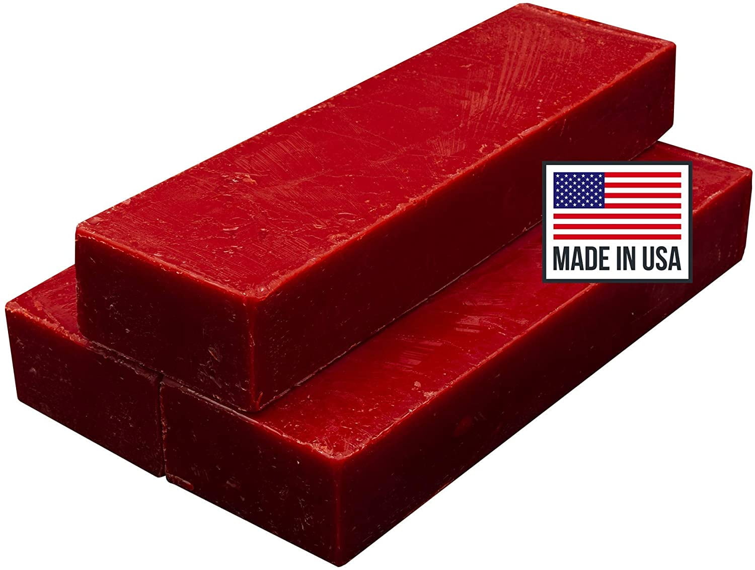Blended Waxes, Inc. Cheese Wax 1lb. Block Fully Refined Premium Wax For Cheese Making Wax