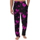 thumbnail image 1 of Pantalones largos de moda para hombre, informales, para el hogar, con estampado de San Valentín, de pierna recta, largos, 1 of 2