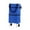 Blue, variant on Foldable Shopping Trolley Bag with Wheels Grocery Cart Rolling Portable Handbag, Blue Shopping Cart, Grocery Cart, by Cloudqi