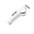 thumbnail image 3 of Stainless Steel Food Clips Home Kitchen Golden Pan Broil Fish Clips Hotel Western Food Steak Food Clips Bread Barbecue Meat Clips, 3 of 6