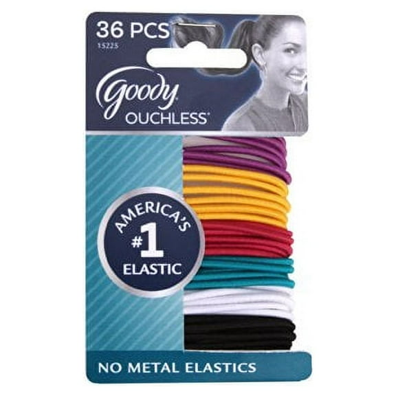 Goody Ouchless Elastics, Gentle A¢a‚¬a€˜ 36 elastics