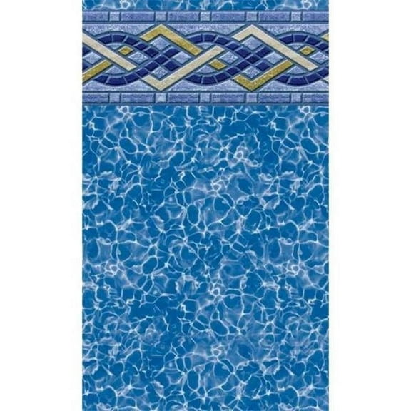 Gli Pool Products 051524OVBPMUB52 15 x 24 ft. Oval Brighton Prism 52 in. Uni-Bead Above Ground Pool Liner