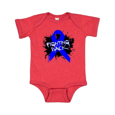 

Inktastic Colon Cancer Fighting Back Gift Baby Boy or Baby Girl Bodysuit
