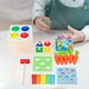 thumbnail image 4 of Juguetes fuertes,Montessori Madera Martilleo Golpeando Juguete Niñas,Juguete de desarrollo temprano para bebés con banco de golpes,Pesca Juego Pelota Golpear Rábano Tirar Golpear,Caja de, 4 of 9