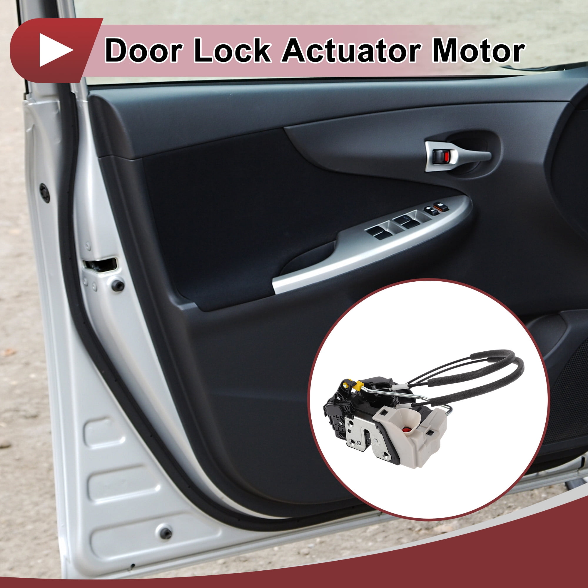 Unique Bargains Power Door Lock Actuator Motor for Kia Optima 2011-2013 Front Left