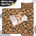 thumbnail image 4 of Halloween Jack Lanterns Galore Pattern Toddler Nap Mats for Kids Preschool,50"x20" Sleeping Mat Bag or Kids,Toddler Sleeping Bag,Toddler Nap Mat or Daycare, 4 of 6