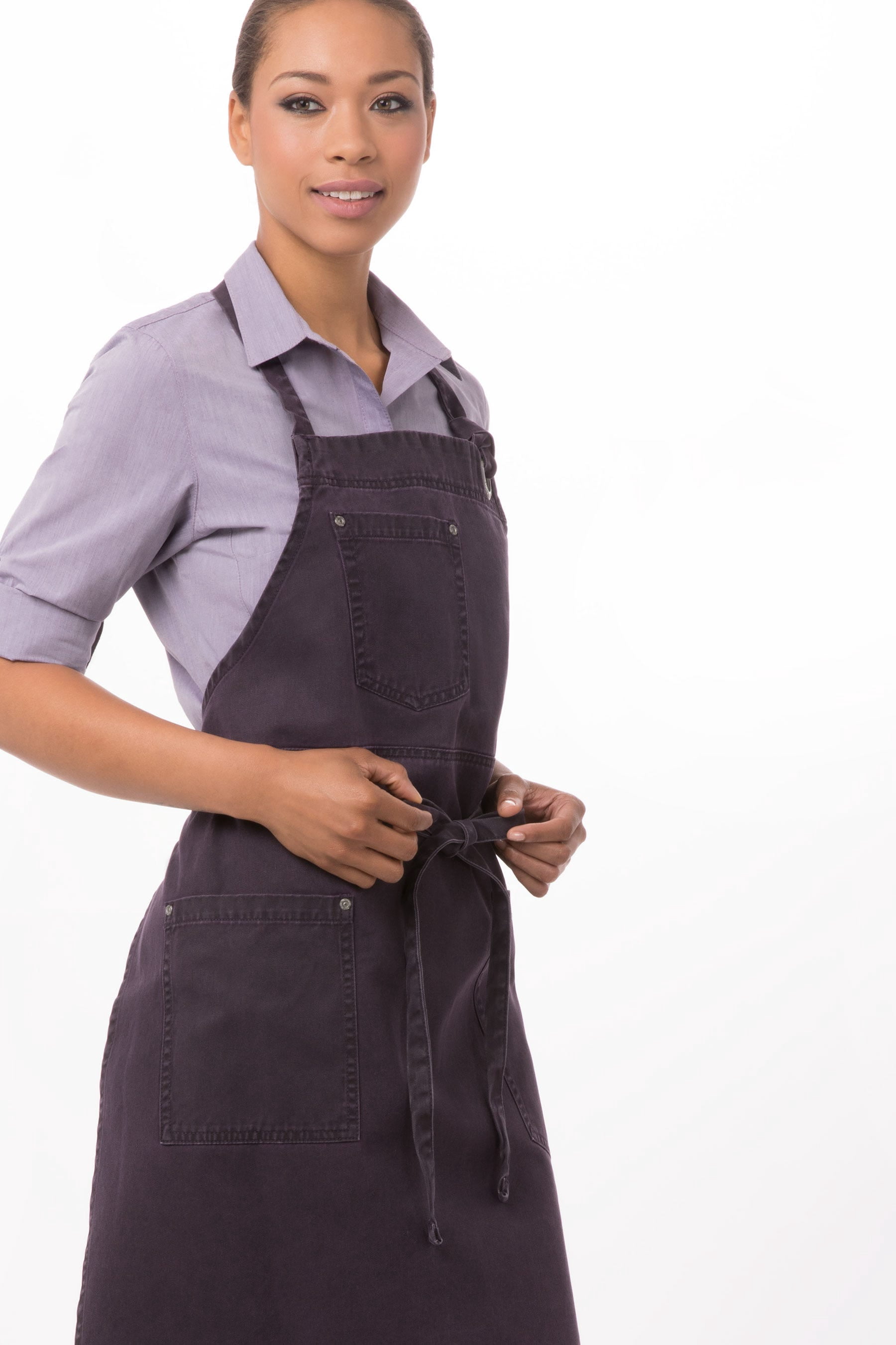 Chef Works Unisex Dorset Bib Apron (ABAQ054EGG0)