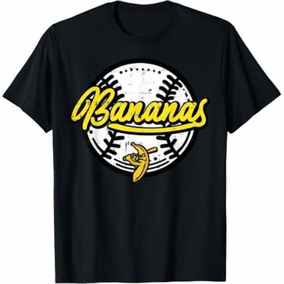 Banana Ball Fruit Men T-Shirt BLACK Unisex S-5XL Hot Trending Shirt, Vintage Birthday Gift