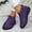 Purple, variant on Miluxas Womens Snow Boots Winter Warm Booties Lined Anti-Slip Ankle Boots Outdoor Slip On Waterproof Booties Comfortable Warm Shoes