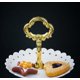 thumbnail image 4 of Con asa, 3 niveles, plástico, 3, soporte para tartas, soporte para servir, fruta, soporte para postres y magdalenas, soporte para tartas para decoración de fiestas y bodas, como plato de, 4 of 6