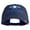 Navy, variant on U.S. Air Force Roundel Embroidered Washed Solid Pigment Dyed Cotton Twill Brass Buckle Cap - Navy OSFM
